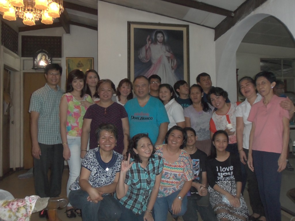 Posing with my family and co-legionaries of Mary in Jan. 2015 in the Philippines. "Those were the days my friend..." and now we have literally grown sideways or otherwise and have kids.
