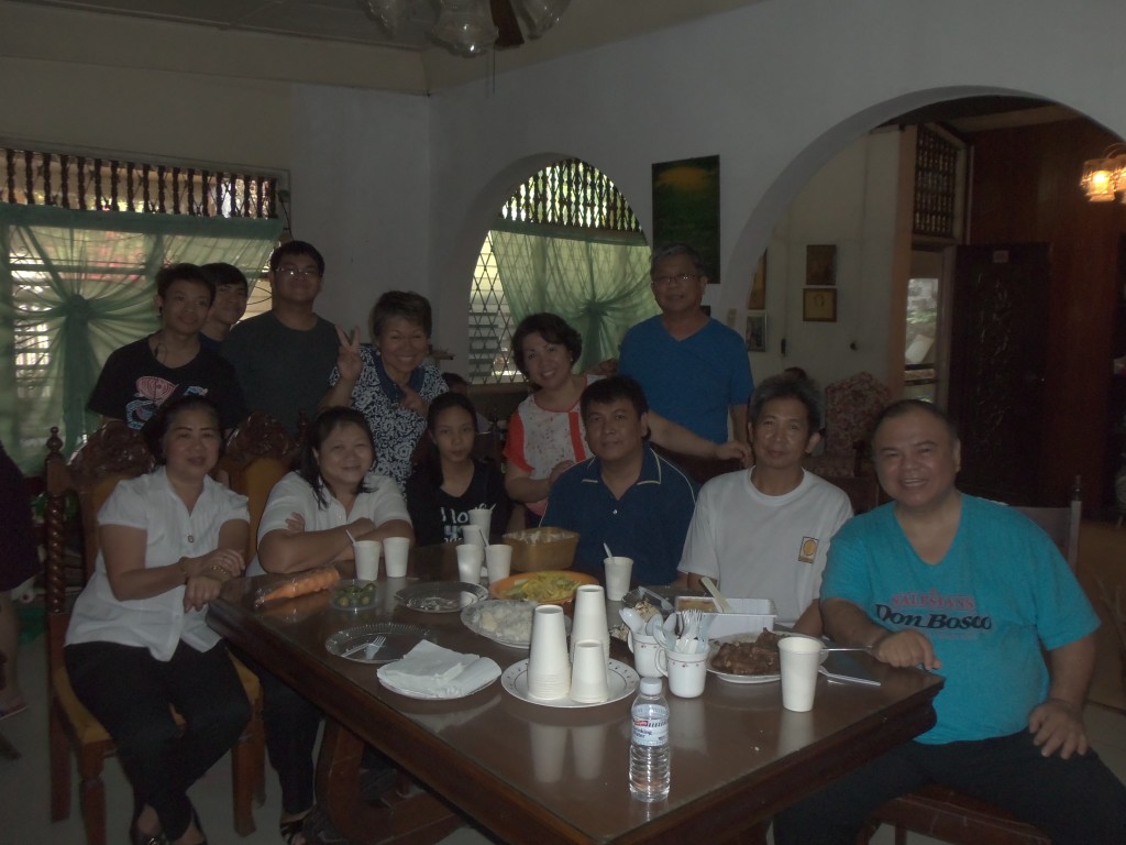 More of my co-legionaries of Mary and family in our old house in the Philippines.