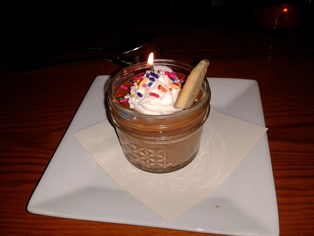 Chocolate Pot de Creme. Not to be missed by chocolate lovers!
